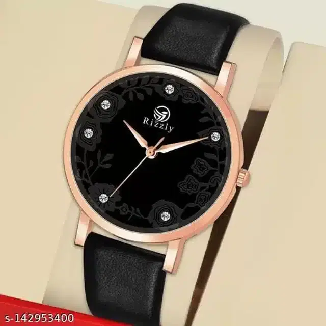 Analog Watch for Women (Black)