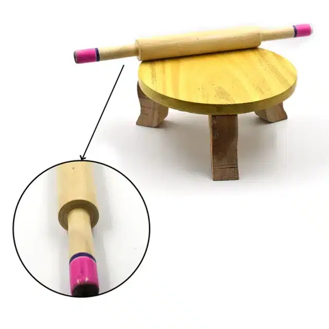 Wooden Belan, Multicolor