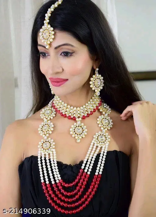 Elite Glittering Women Jewellery Set s