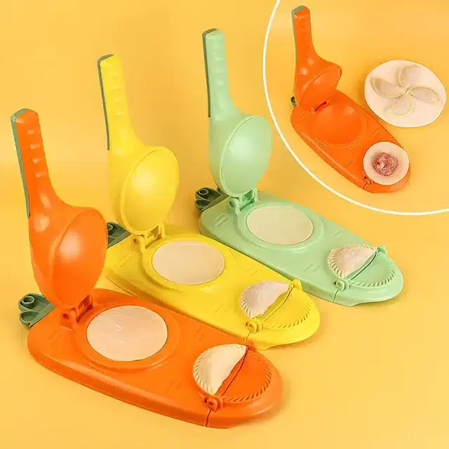 Plastic 2 in 1 Dumpling Maker Machine, Assorted