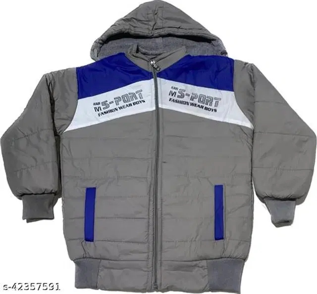 Polyester Jacket for Boys (Multicolor, 0-6 Months)