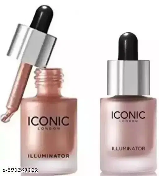 Iconic Illuminator Ultra Smooth Shine Waterproof Face And Body Highlighter 3D glow shine for medium to wheatish skin Highlighter