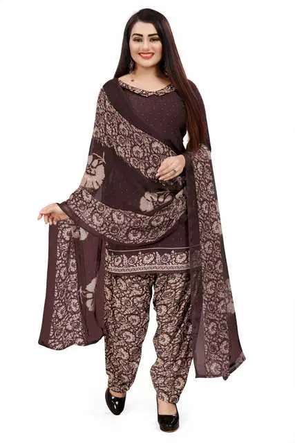 Sharda Creation Women's Dress Material (Multicolor) (SC39)