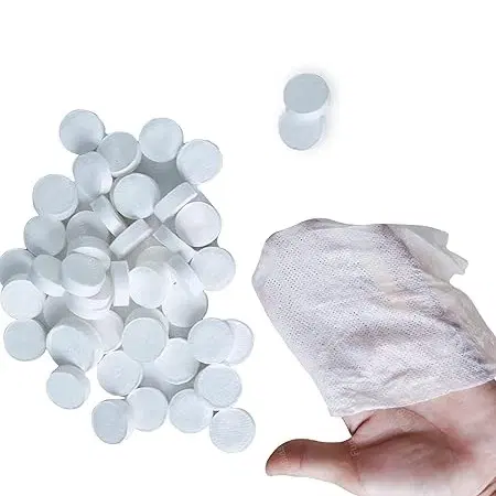 Microfiber 40 Pcs Coin Tissues, Set of 1