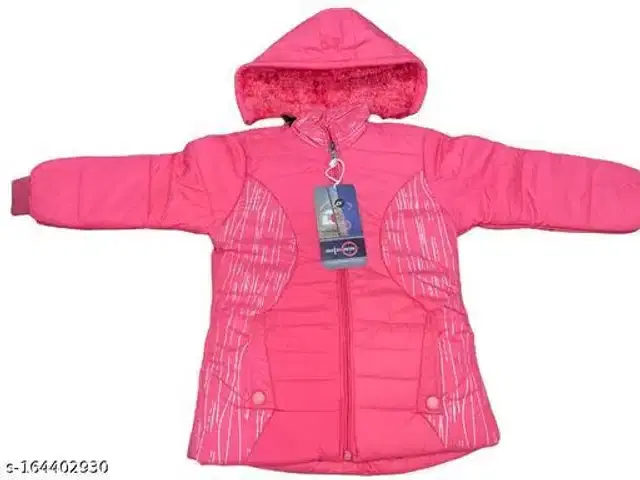 Woolen Jacket for Boys (Pink, 3-4 Years)