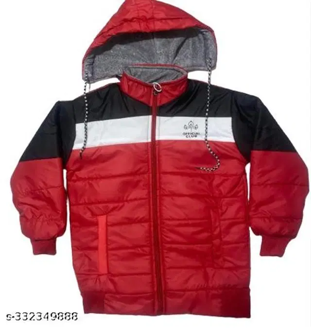 Polyester Jacket for Boys (Multicolor, 18-24 Months)