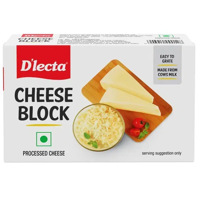D'lecta Cheese Block 200 g