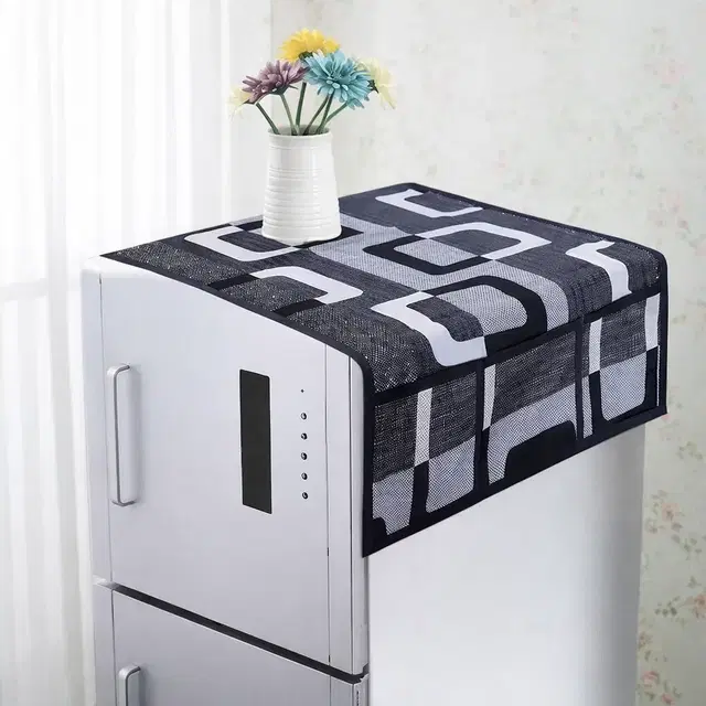 Grover only Fridge Top Cover Pack of 1 Knitted