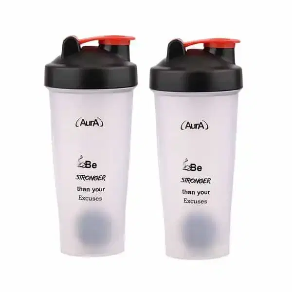 Aura Sipper Bottles For Gym Pack Of 2, 700Ml X 2, ASC4