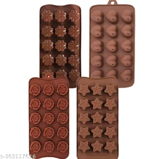 Silicone Baking MoaldS,  (Brown)
