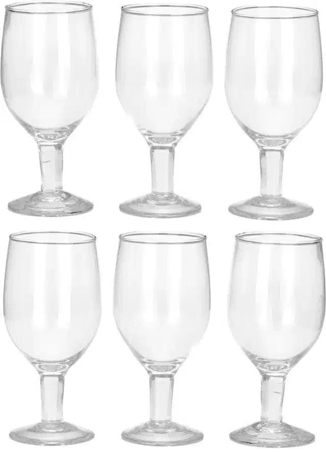 Liquor cum Cocktail Glasses, Transparent, 180 ml, Pack of 6