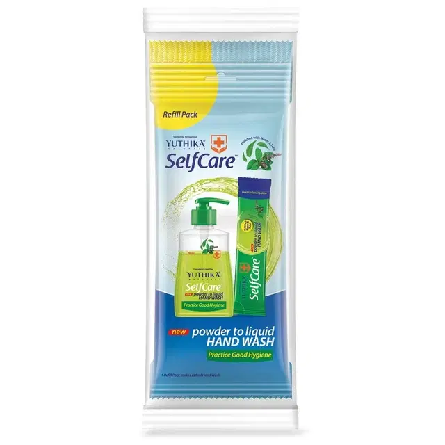Yutika Selfcare Hand Wash Refill Neem Tulsi -9 g (Pack Of 10)