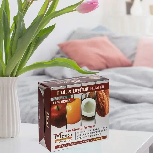 Maxico Herbal Fruit & Dry Fruit Facial Kit