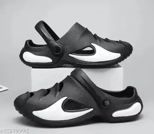 EVA Clogs for Men (Black, 6)