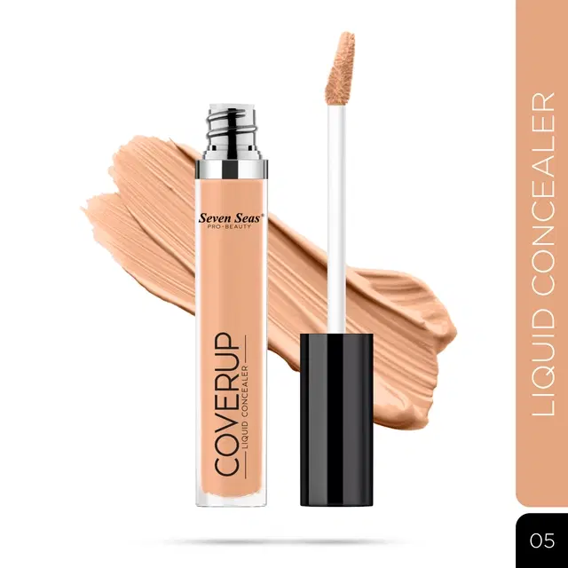 Seven Seas Coverup Liquid Concealer, Tawny (7 ml)