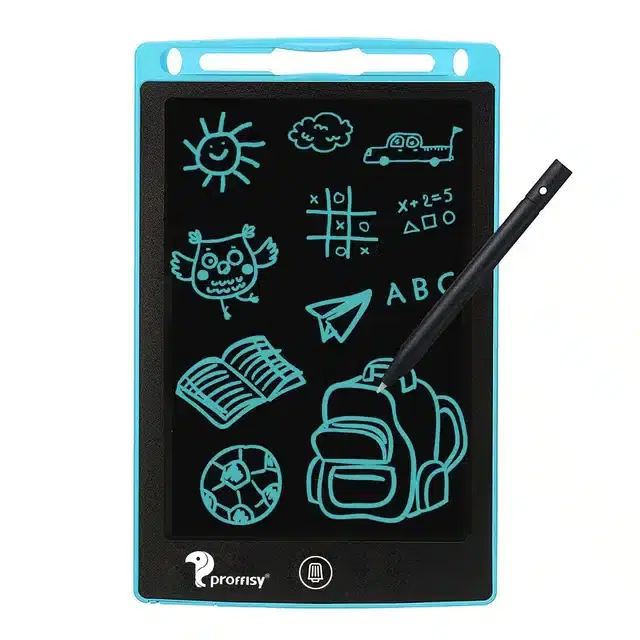 LCD Writing Pad for Kids, Blue, 8.5 Inches