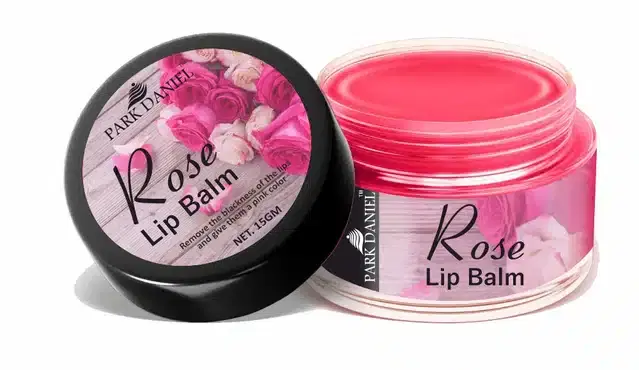 Park Daniel Rose Extract Natural Lip Balm, 15 g