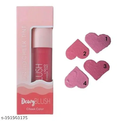 Smudge Proof Natural-Looking Dewy Finish Skin Tint Blusher  (Shade-6)