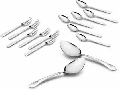 Classic Essentials Regency Set of 14 Stainless Steel Cutlery Set, Pack of 14, ITM004932