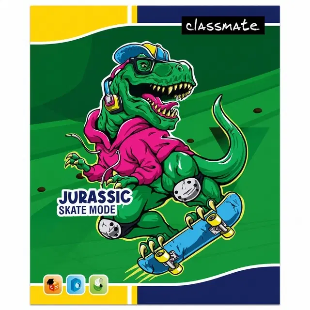 Classmate B5 [24x18cm] Square Boxes Maths Notebook 120 Page
