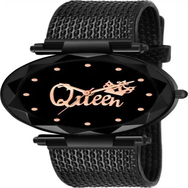 Women's Analog Watches, Pack of 1 (Black)