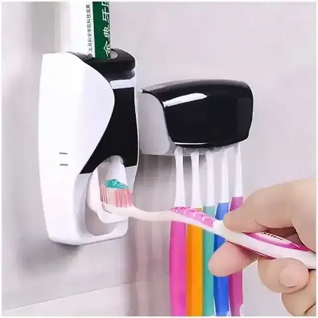 K Kudos Automatic Toothpaste Dispenser, Multicolor