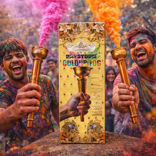 Mashaal 2 Feet Colour Fog (Pack of 2)