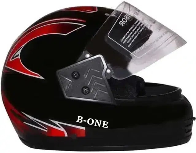 Full Face Bike Helmet for Men & Women, Black, M