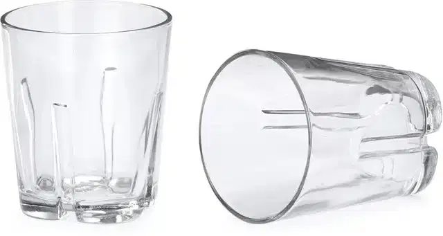 Liquor cum Cocktail Glasses, Transparent, 300 ml, Pack of 2