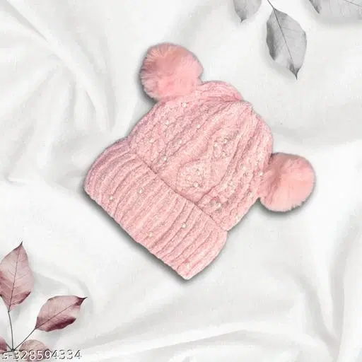 Woolen Caps for Kids 1 (Multicolor, 5-6 Years)