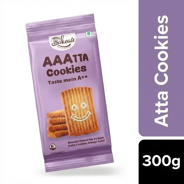 Bakeats Atta Cookies 300 g