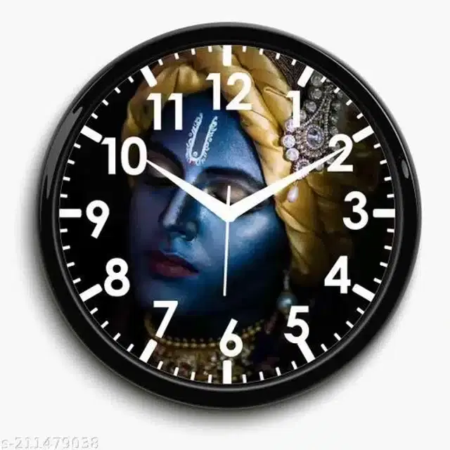 Designer Analog Wall Clock, Multicolor