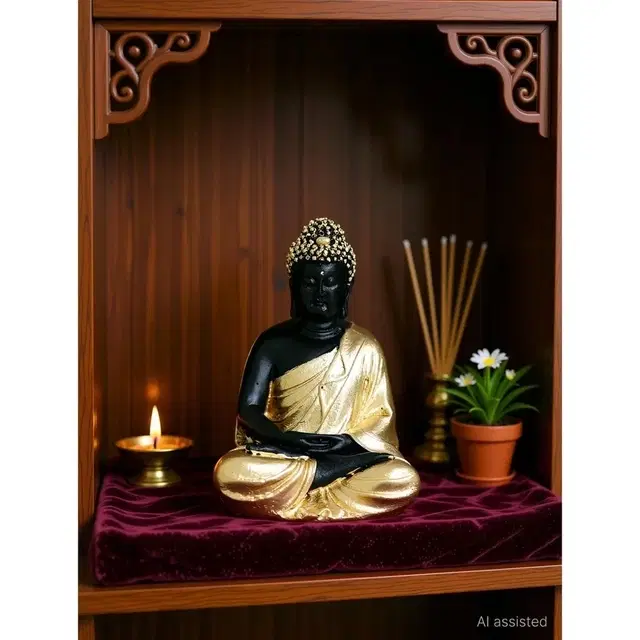 Meditating Buddha Statue For Home Decor
