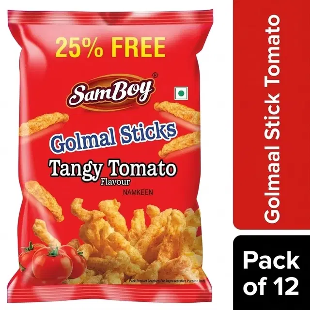 Samboy Golmaal Stick Tomato 12X20 g (Pack of 12)