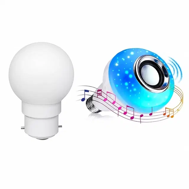 Led Bulb 0.5 W Cool White + Music Bulb ( Set of 2)