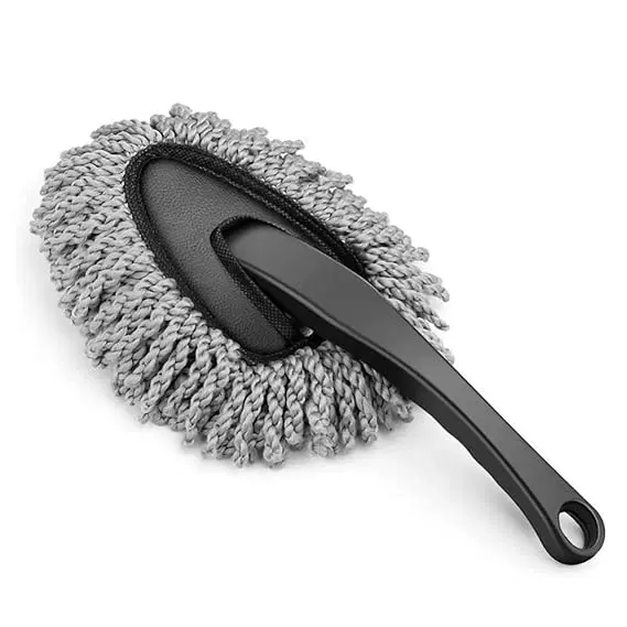 Microfiber Duster for Car Cleaning, Black
