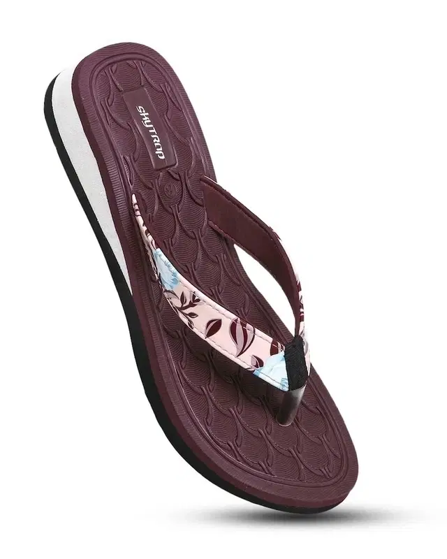 Kagi Slippers For Women (Brown, 6)
