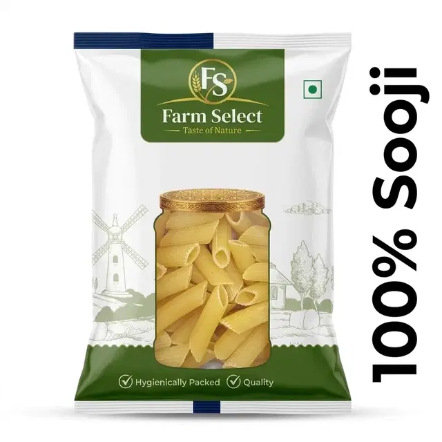 Farm Select Penne Pasta 100 g (100 % Sooji)