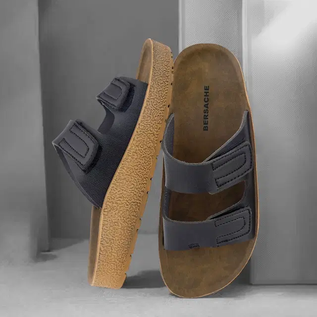 Sliders For Men, Black (10)