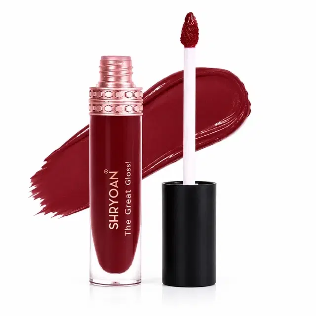 Shryoan Juicy Jelly High Matte Lip Gloss, Neon Red, 6 ml