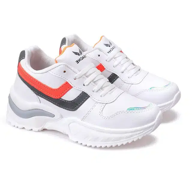 Sports Shoes for Women (Red, 8)