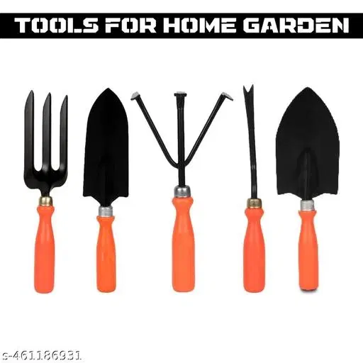 Combo of Gardening Tools Kit, Multicolor, Set of 5