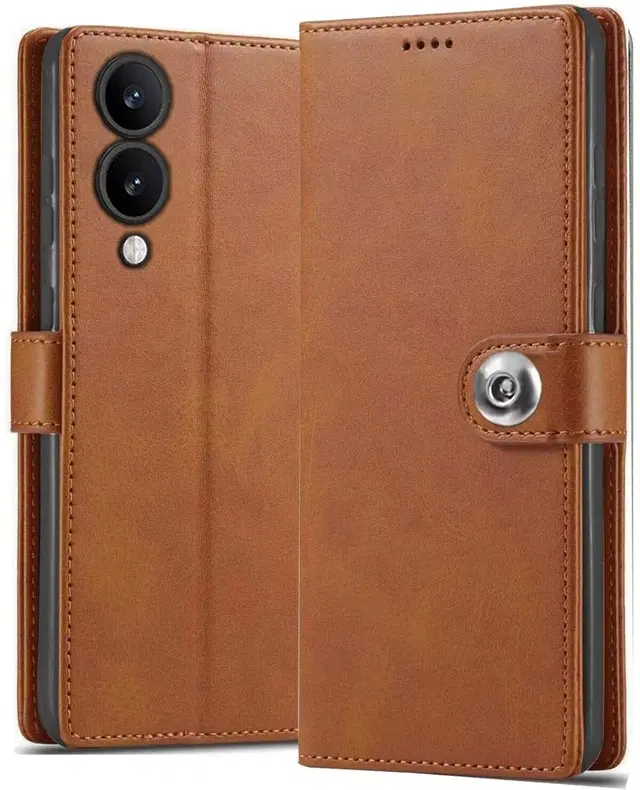 Flip Mobile Cover for Vivo Y17s 4G, Multicolor
