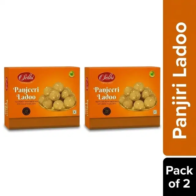 Sethi Panjiri Laddu 2X400 g (Pack of 2)