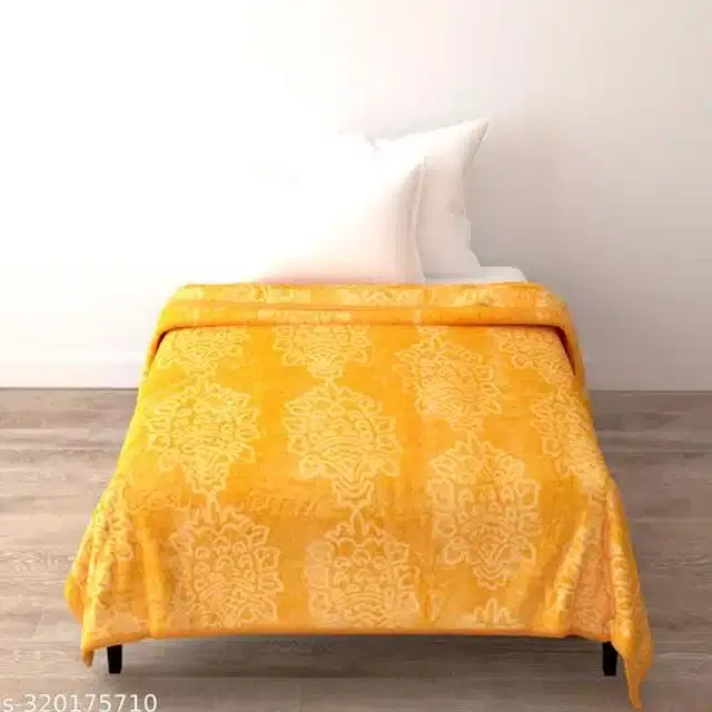 Microfiber Double Bed Blanket, Multicolor