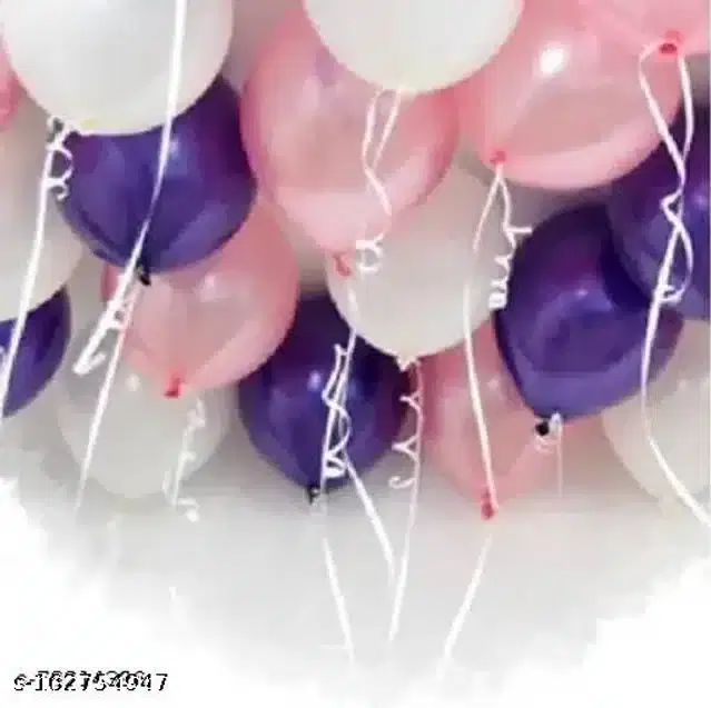 Balloons for Decoration, Multicolor, Pack of 100