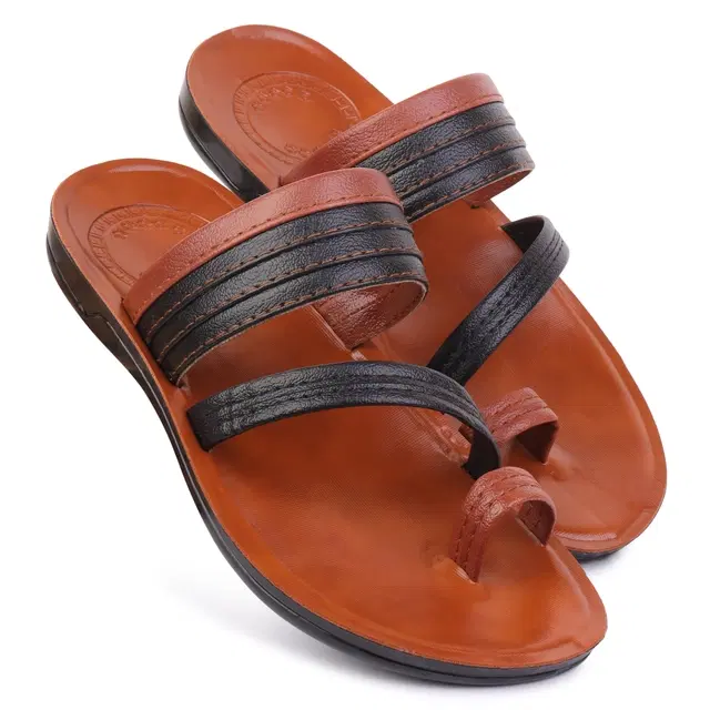 Flipflops for Men (Brown, 6)