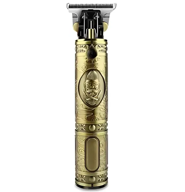 Rechargeable Professional Hair Trimmer for Men, Gold