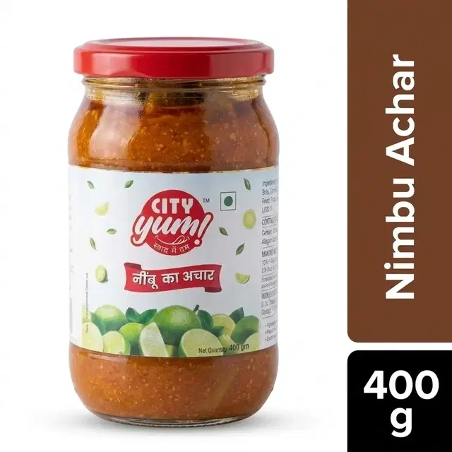 City Yum Nimbu Achar 400 g