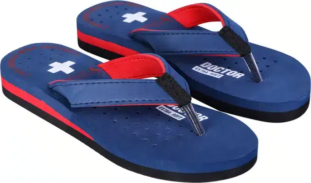 Flip Flops for Women (Blue, 5)